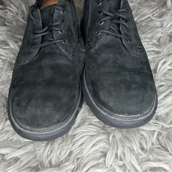 Timberland black suede lace up waterproof oxfords men’s shoe size 7.5 main image 7
